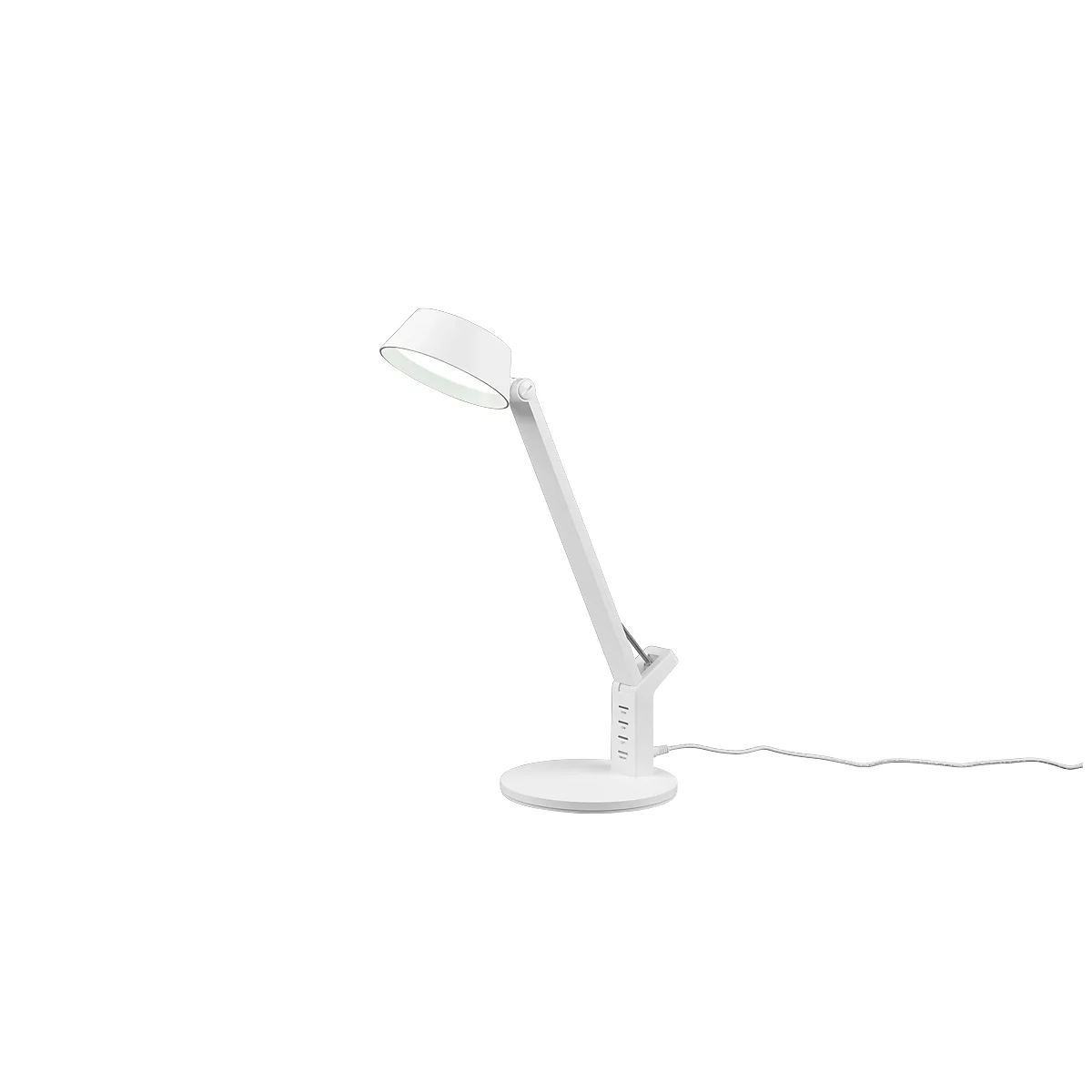 LED-Tischleuchte Trio Ava, Sensordimmer, 600 Lumen, 3000/4000/6300 Kelvin, bis zu 20.000 h, B 170 x T 300 x H 400 mm, Kunststoff, weiss