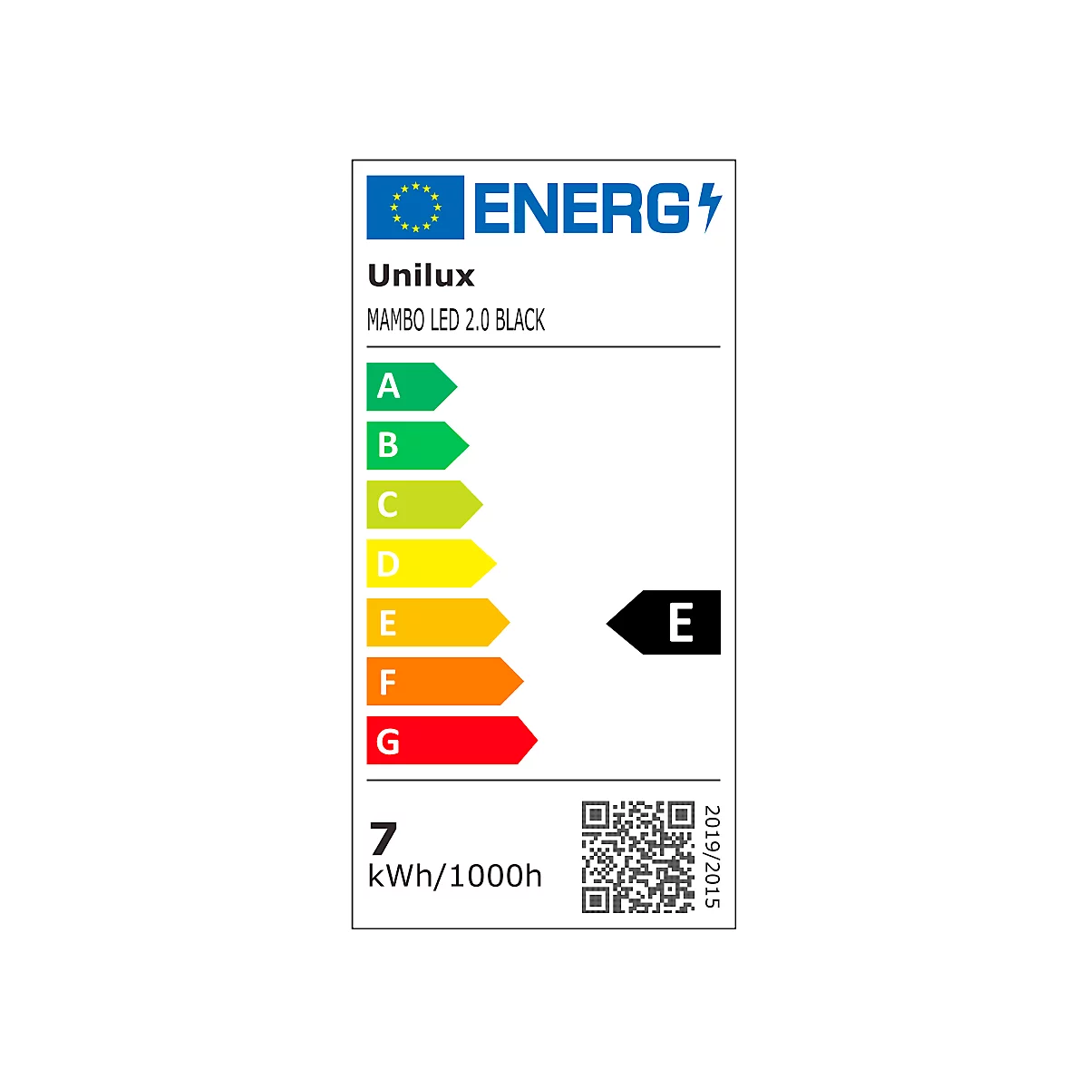 LED-Tischleuchte UNILUX MAMBOLED 2.0, dimmbar, mit Gelenkarm, L 505 x B 220 x H 110 mm, schwarz