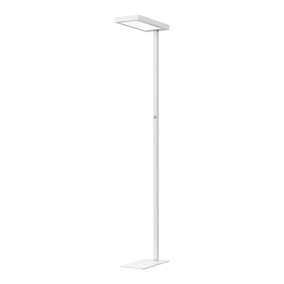 LED vloerlamp Jaspis, vermogen 52 W, 5600 lm, 4000 K, dimbaar, direct/indirect licht, wit