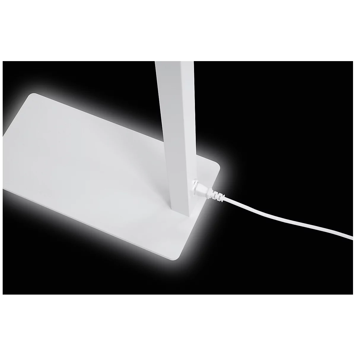 LED vloerlamp Jaspis, vermogen 52 W, 5600 lm, 4000 K, dimbaar, direct/indirect licht, wit