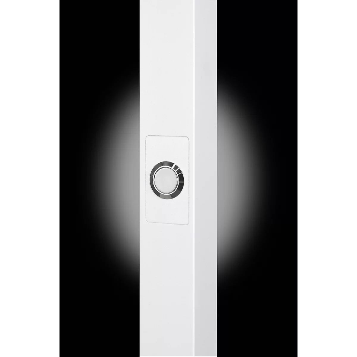 LED vloerlamp Jaspis, vermogen 52 W, 5600 lm, 4000 K, dimbaar, direct/indirect licht, wit