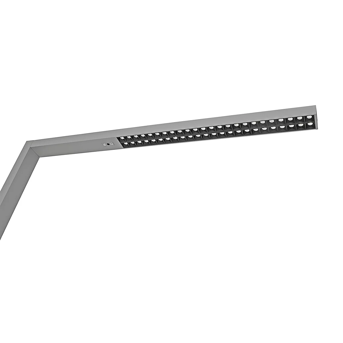 LED-vloerlamp MAULsirius kleurvariosensor, direct/indirect licht, traploos dimbaar, 80 W, 8750 lm, 3000-5500 K zilver