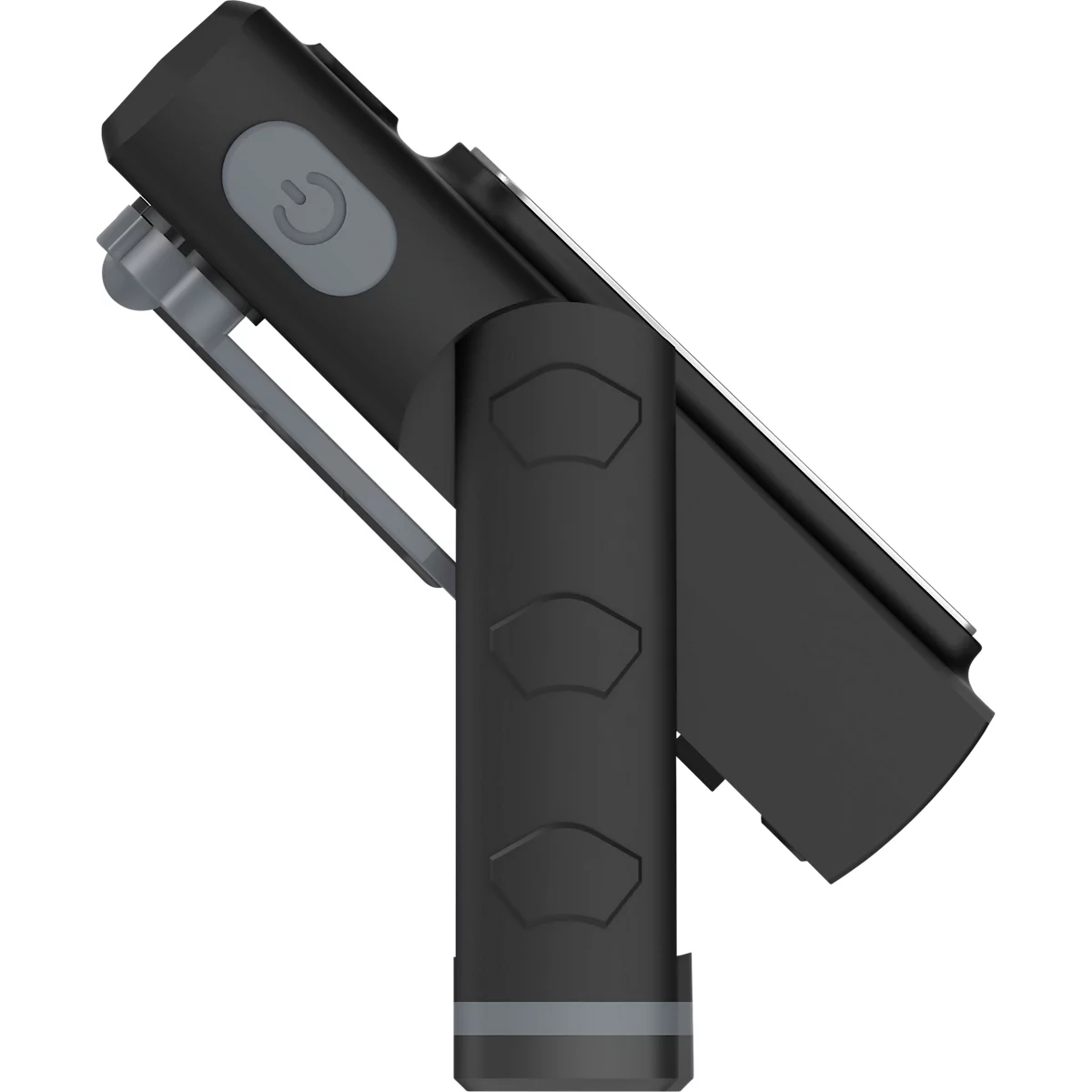 LED werkplaatslamp Ansmann WL 500R Pocket, 500 lm (hoofdlicht), 180 lm (knoplicht), tot 26 h, B 64,8 × D 40,5 × H 131 mm, zwart