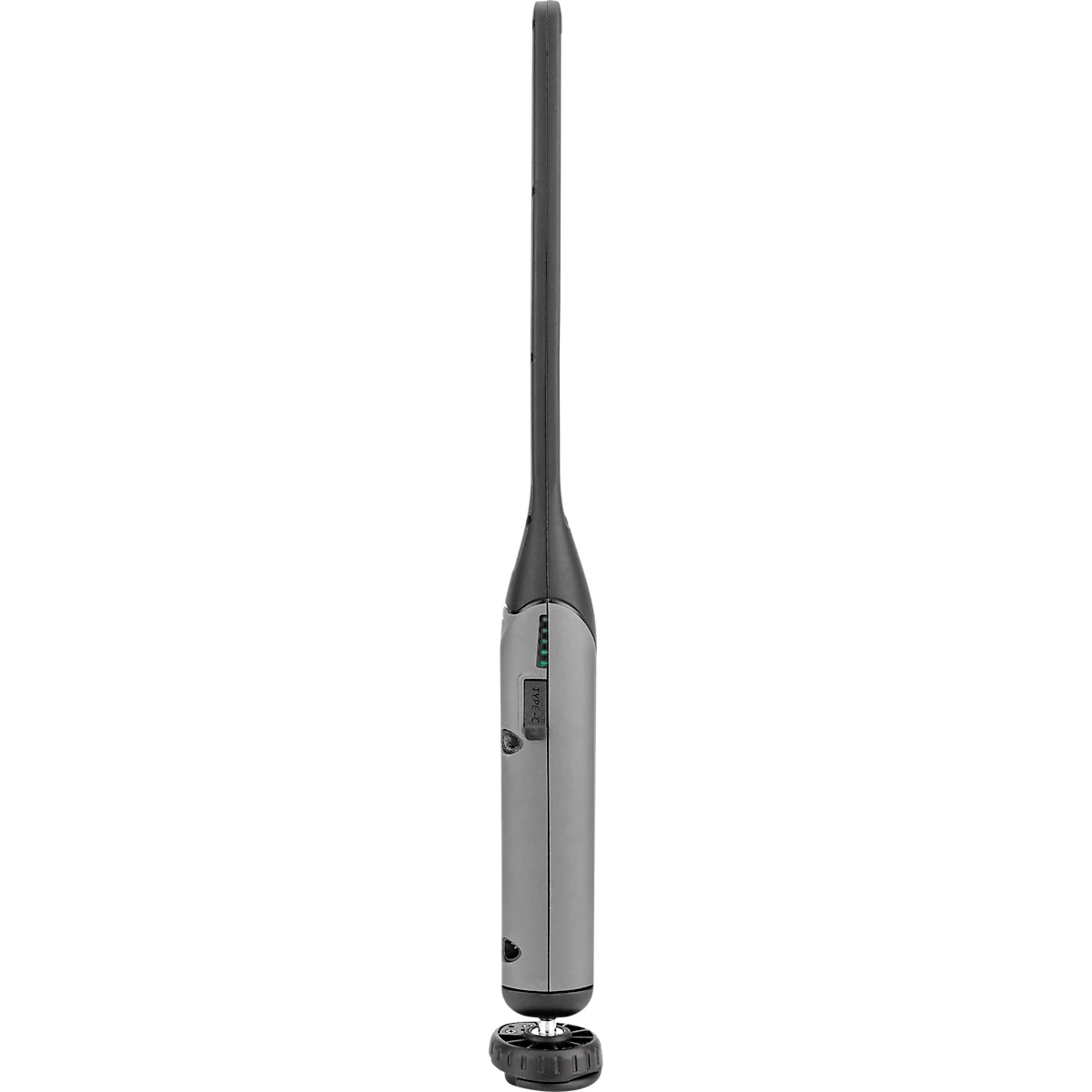LED-Werkstattleuchte Ansmann IL700R, 700 Lumen (Hauptleuchte), 120 Lumen (Knopfleuchte), bis zu 15 h, drehbar, B 40 × T 44,5 × H 384 mm, Kunststoff