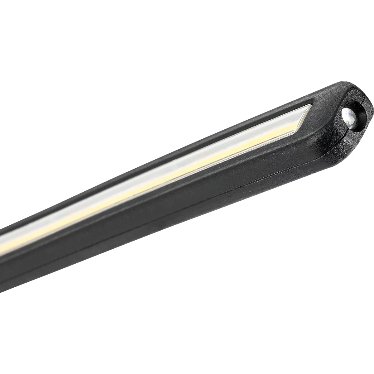 LED-Werkstattleuchte Ansmann IL700R, 700 Lumen (Hauptleuchte), 120 Lumen (Knopfleuchte), bis zu 15 h, drehbar, B 40 × T 44,5 × H 384 mm, Kunststoff