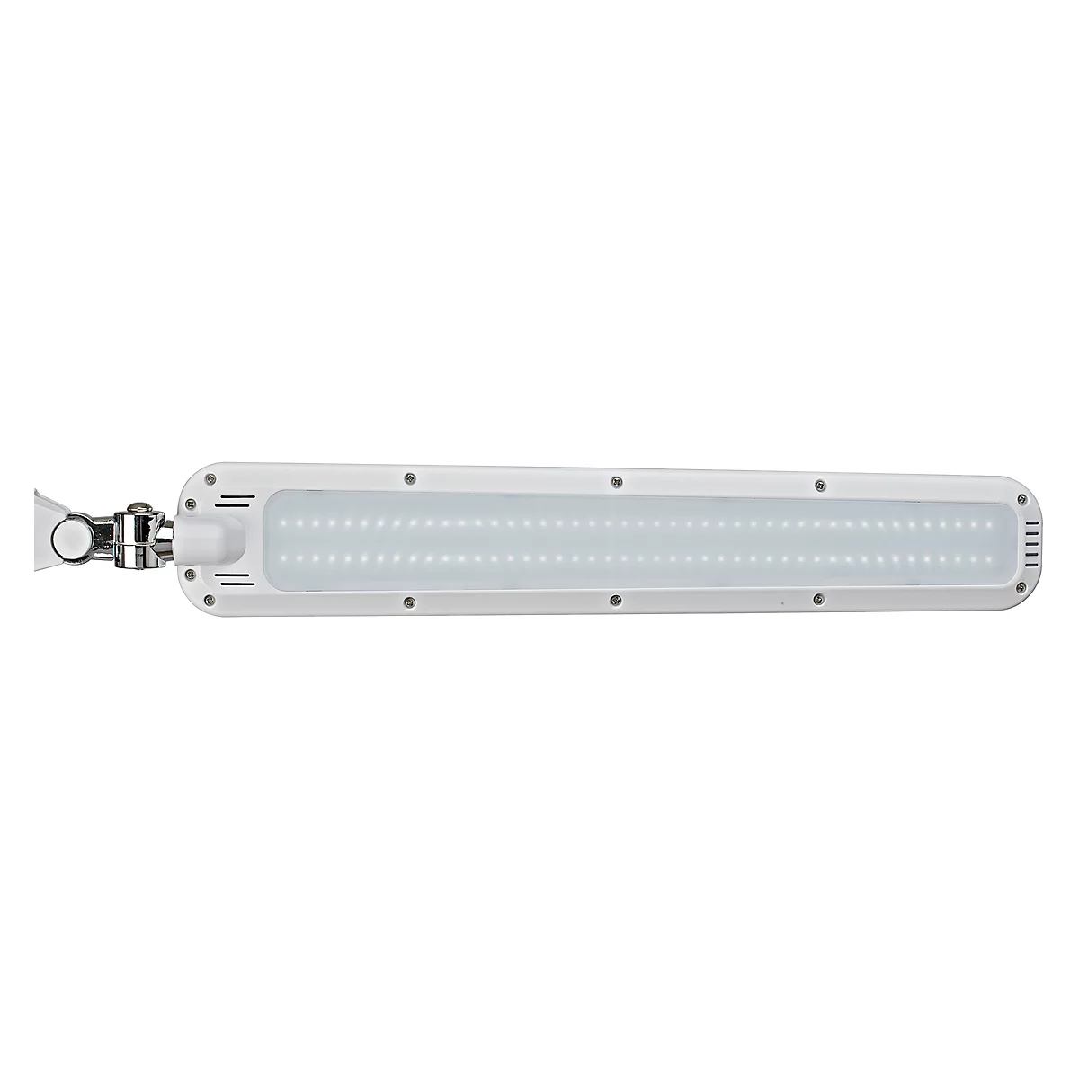 Ledbureaulamp MAULcraft, 970 lm, A+, draai-/buig-/in hoogte verstelbaar, dimbaar, met klemvoet
