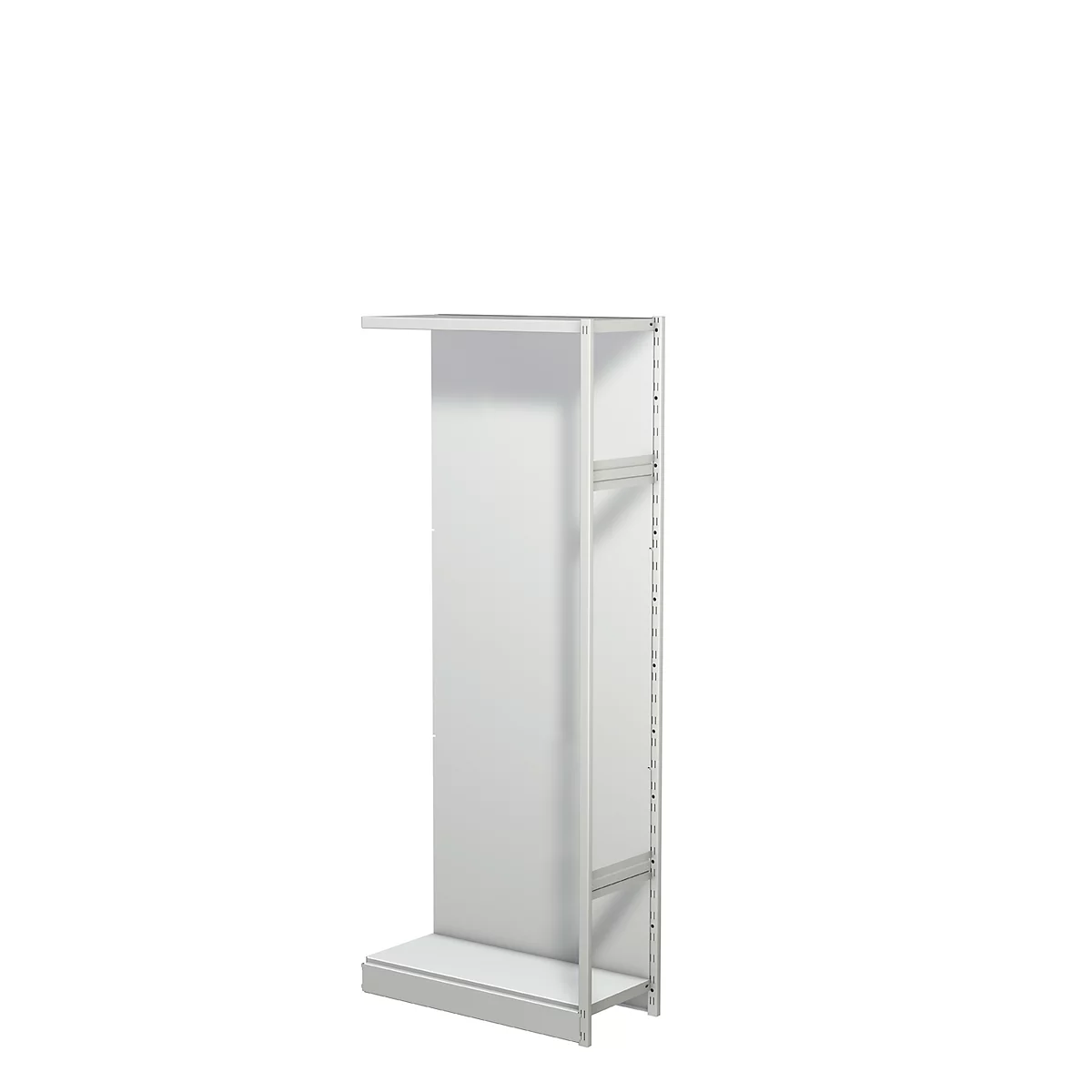 Leeg archiefrek PROGRESS 500 T, aanbouwsectie, met achterwand, H 1900 x B 750 x D 340 mm