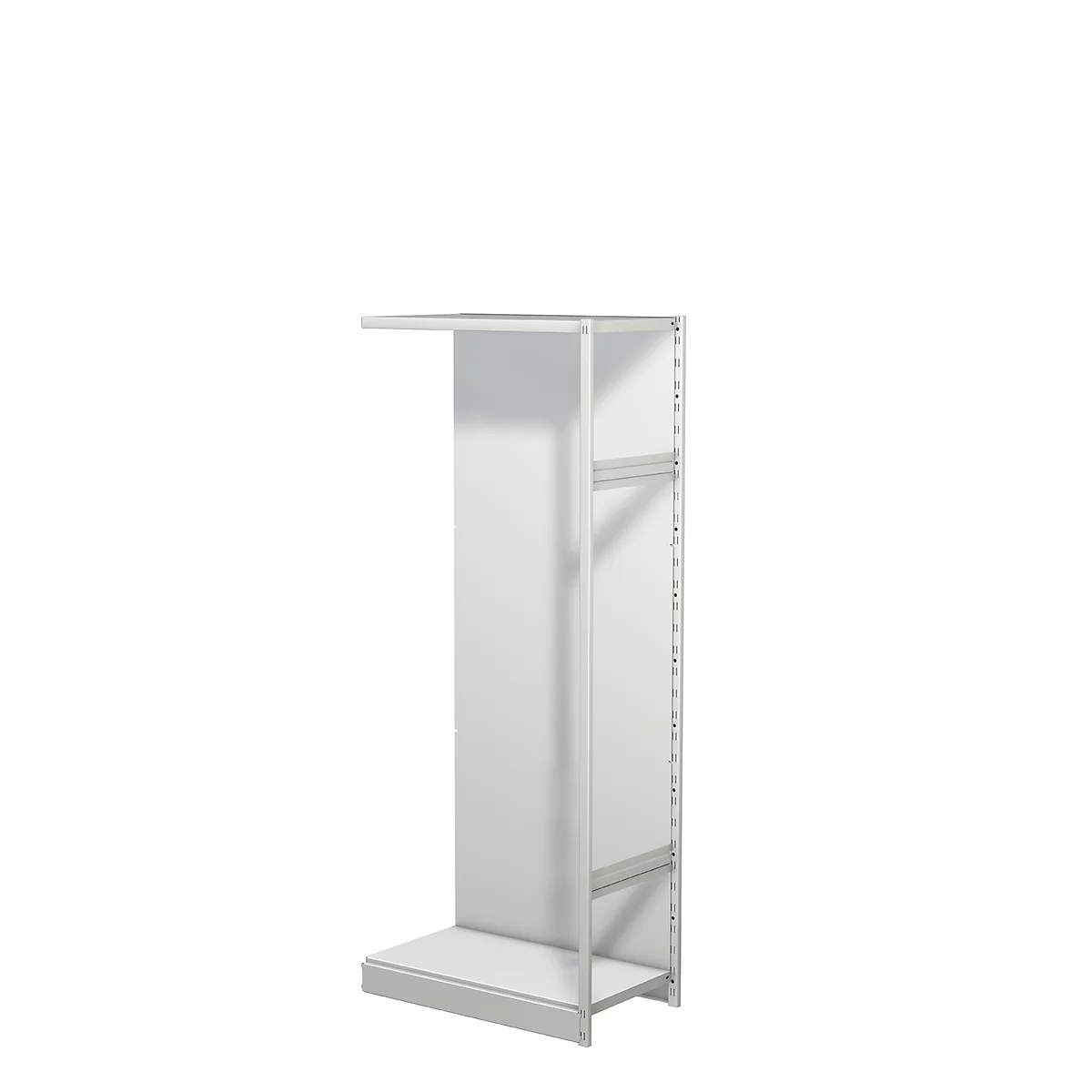 Leeg archiefrek PROGRESS 500 T, aanbouwsectie, met achterwand, H 1900 x B 750 x D 440 mm