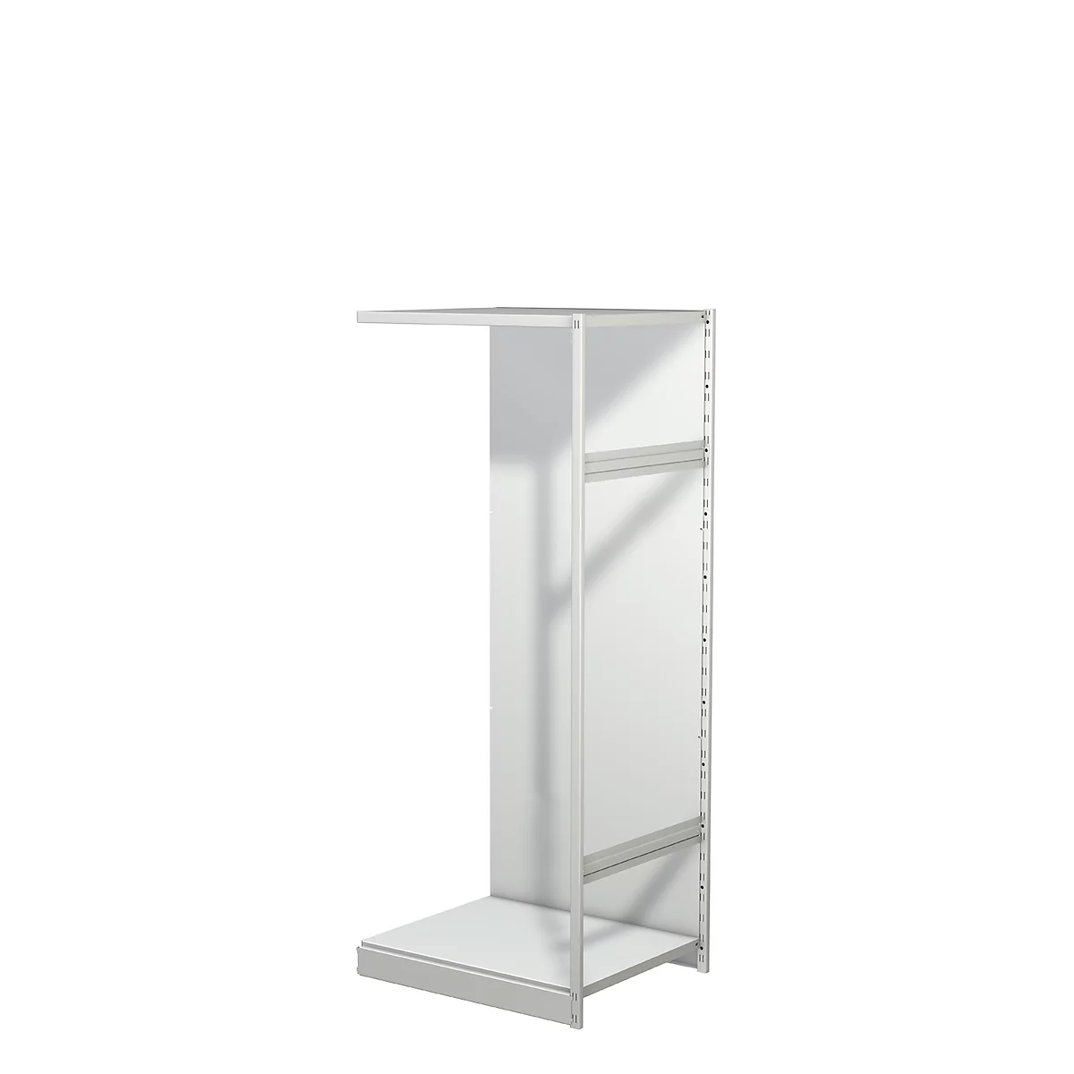 Leeg archiefrek PROGRESS 500 T, aanbouwsectie, met achterwand, H 1900 x B 750 x D 640 mm