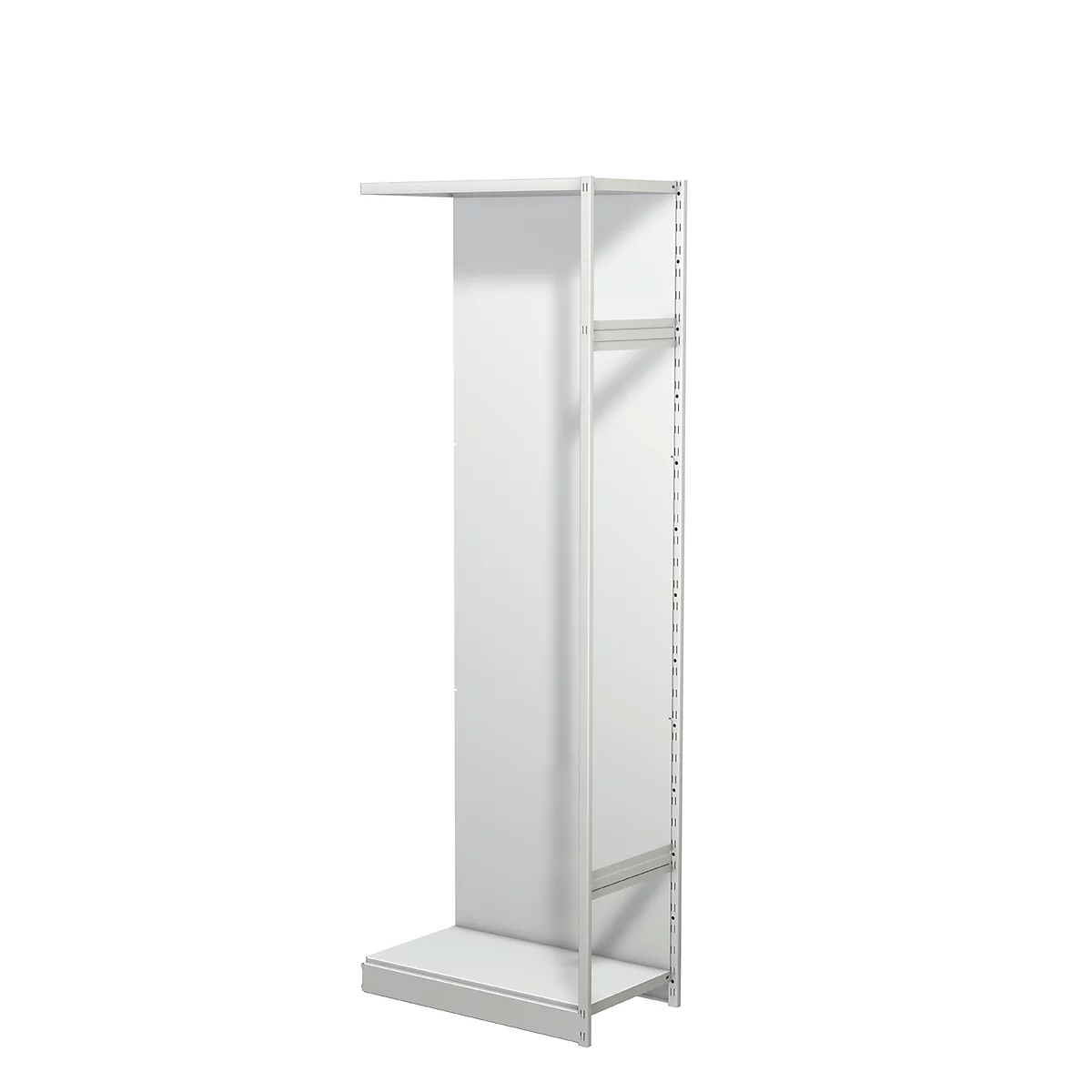 Leeg archiefrek PROGRESS 500 T, aanbouwsectie, met achterwand, H 2250 x B 750 x D 440 mm