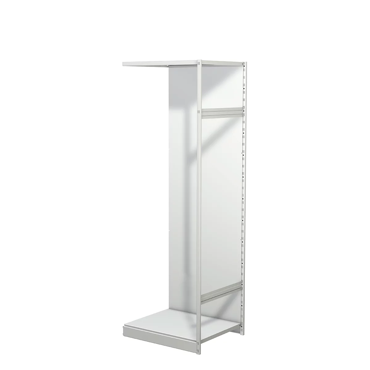 Leeg archiefrek PROGRESS 500 T, aanbouwsectie, met achterwand, H 2250 x B 750 x D 640 mm