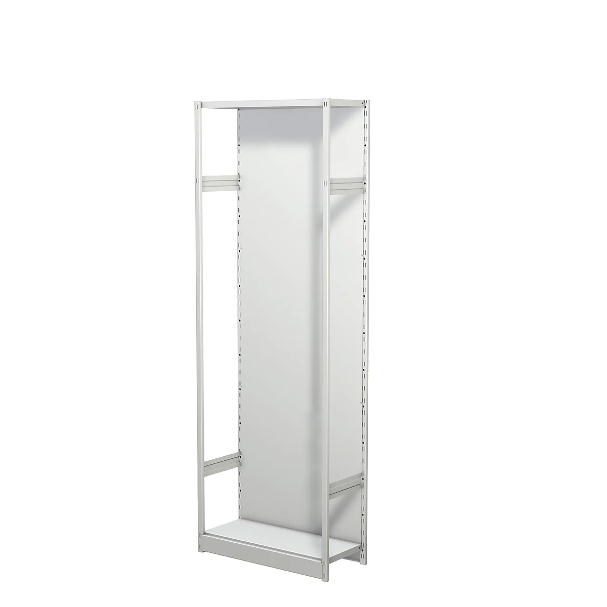 Leeg archiefrek PROGRESS 500 T, basissectie, met achterwand, H 2250 x B 750 x D 340 mm