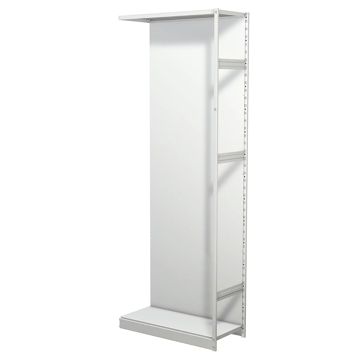Leerregal PROGRESS 500 T, Anbaufeld, mit Rückwand, H 2600 x B 960 x T 440 mm