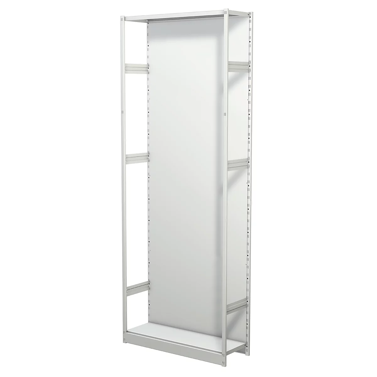 Leerregal PROGRESS 500 T, Grundfeld, mit Rückwand, H 2600 x B 960 x T 340 mm