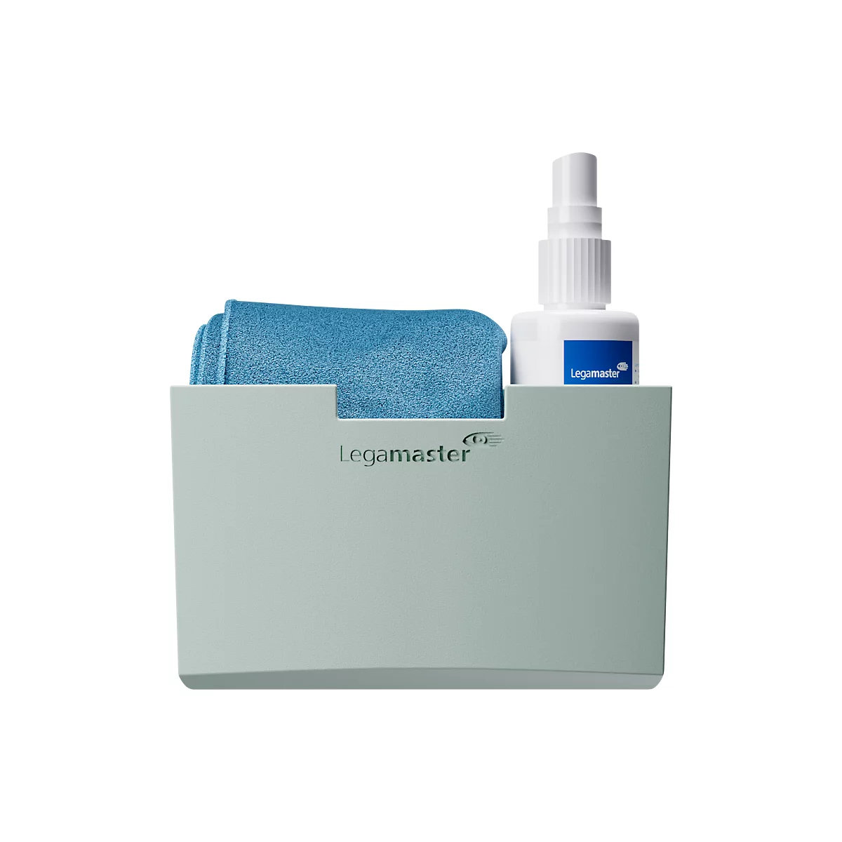 Legamaster accessoirehouder, voor glasborden, kunststof, saliegroen