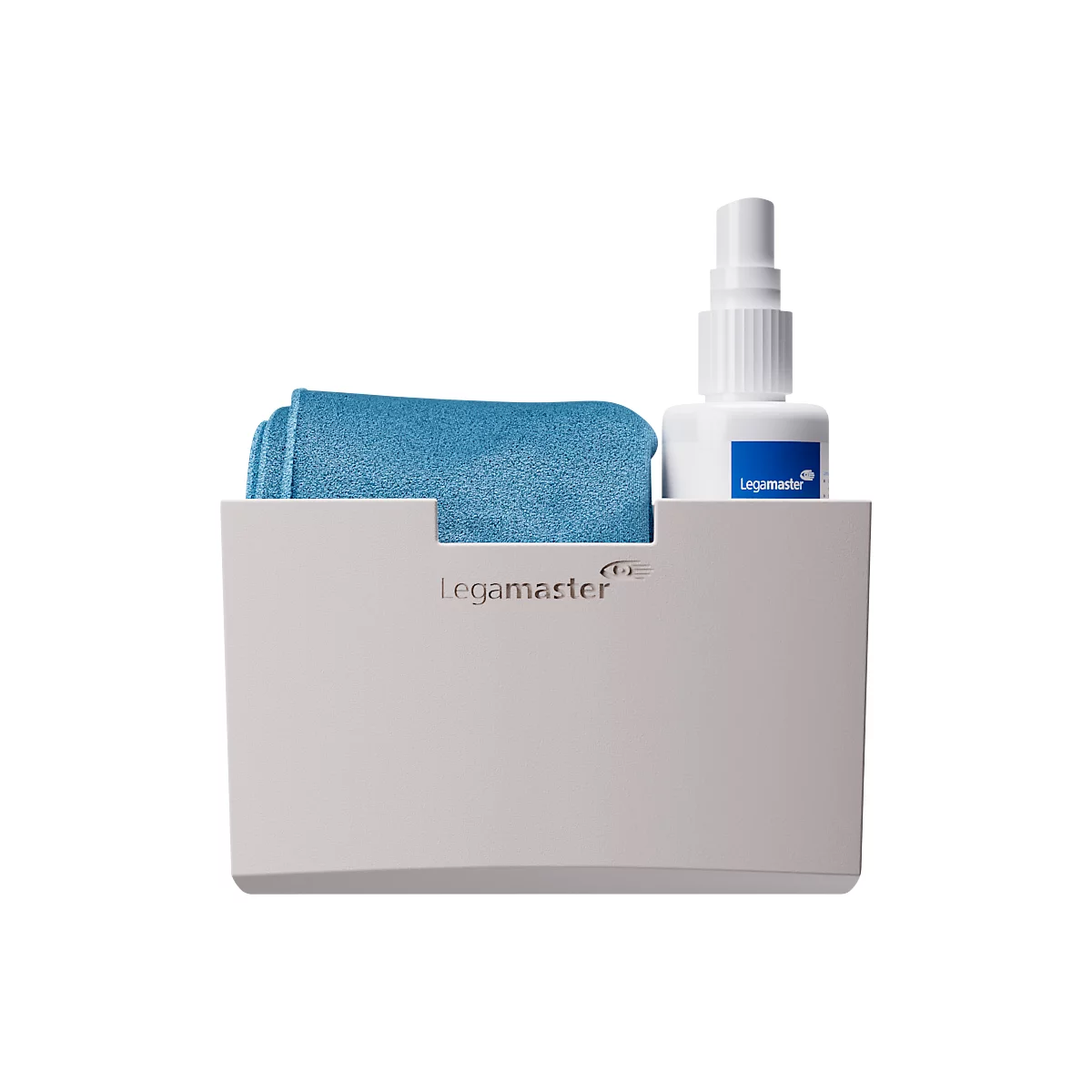 Legamaster accessoirehouder, voor glasborden, kunststof, warm grijs