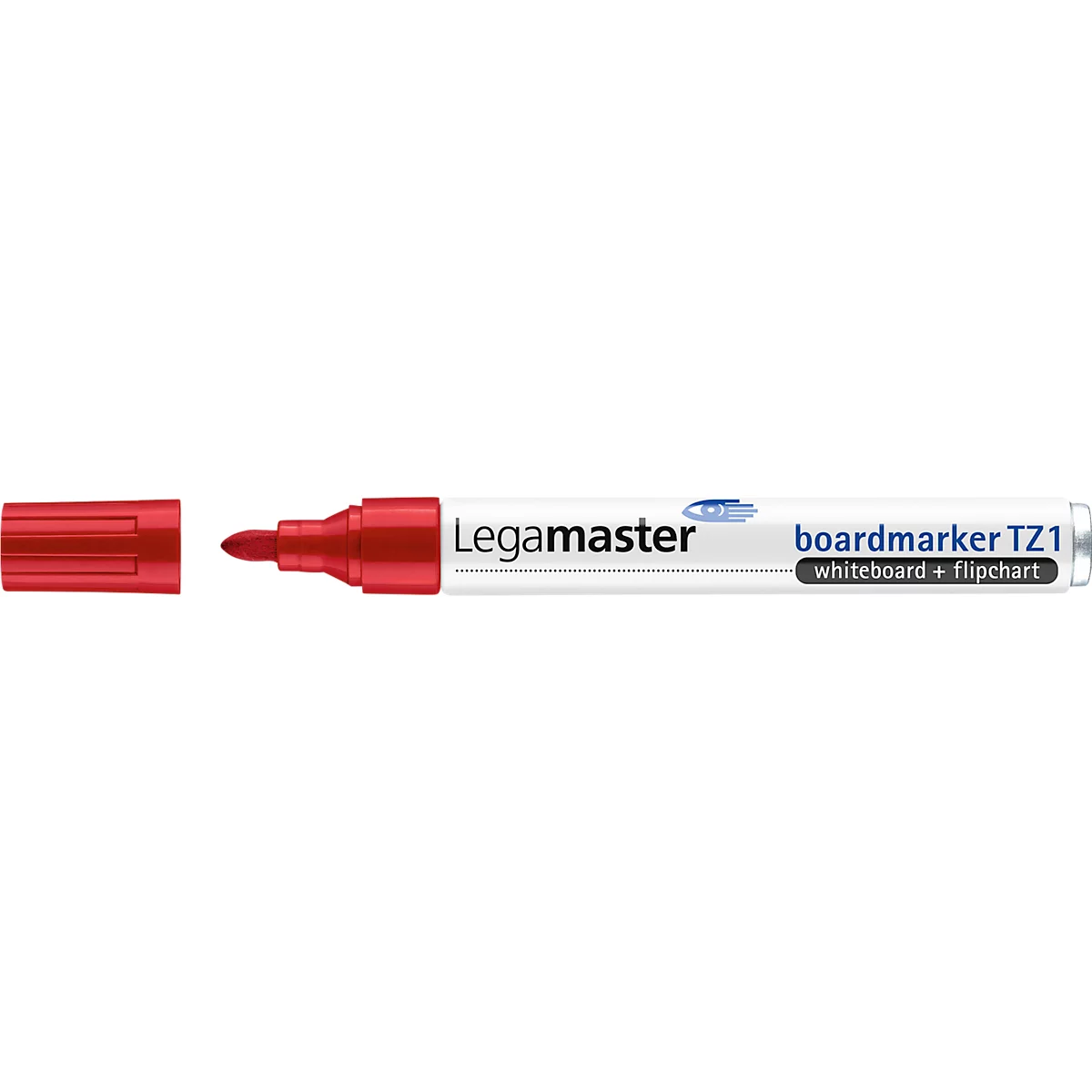 Legamaster Boardmarker TZ1 - voor flipover en whiteboard - rood - 10 stuks