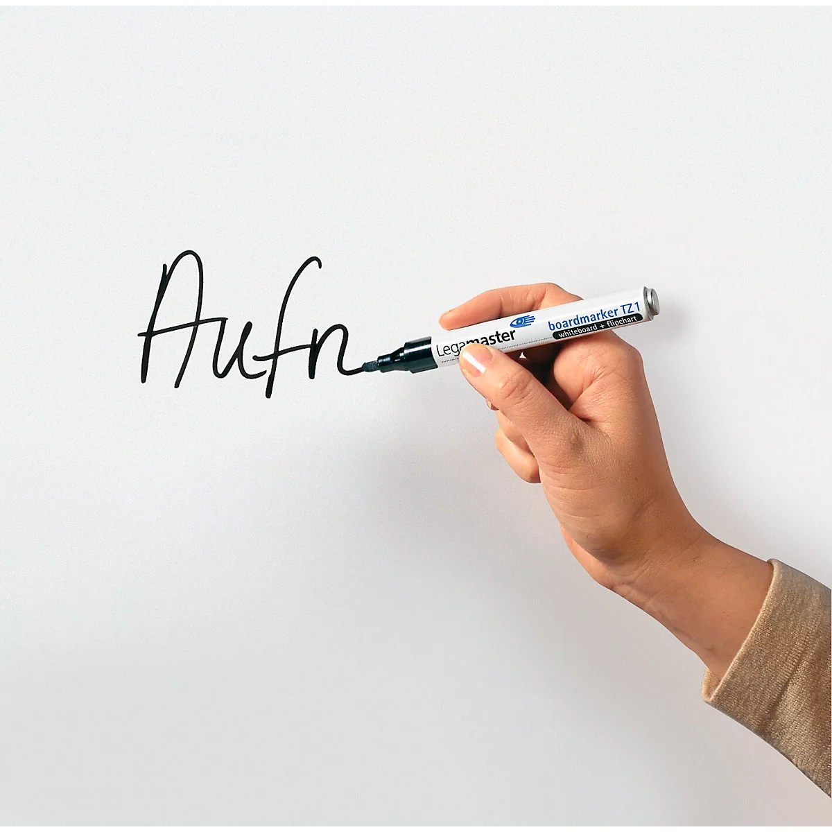 Legamaster Boardmarker TZ1 - voor flipover en whiteboard - zwart - 10 stuks