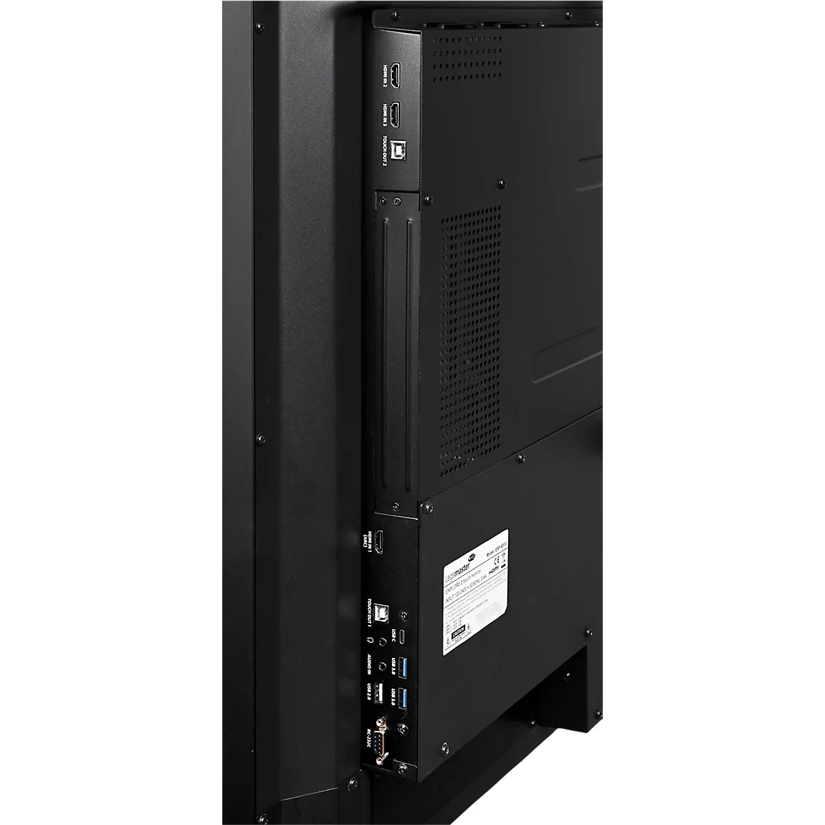 Legamaster EXPLORE2 EXP-6510 EU-bedrijfsmonitor, 65', zonder besturingssysteem, 4K UHD 3840 x 2160 px, intuïtieve aanraakfunctie, HDMI/USB