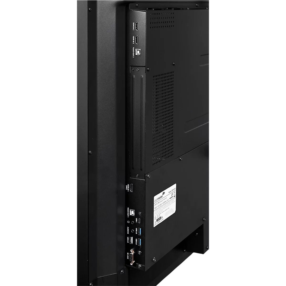 Legamaster EXPLORE2 EXP-7510 EU-bedrijfsmonitor, 75', zonder besturingssysteem, 4K UHD 3840 x 2160 px, intuïtieve aanraakfunctie, HDMI/USB