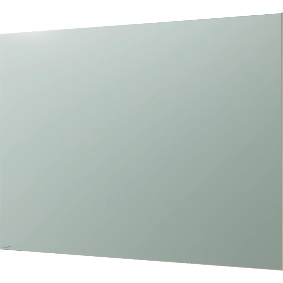 Legamaster Glasboard, mit 2 Magneten & 1 Glasboard Marker, B 1500 x T 4,4 x H 1000 mm, gehärtetes Sicherheitsglas, matt, sage green