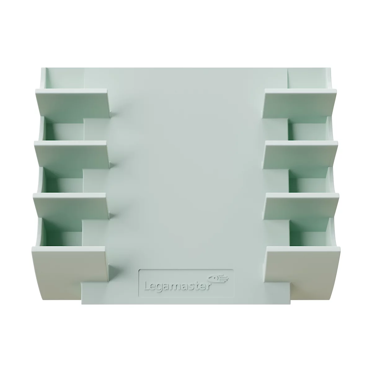 Legamaster markerhouder, voor glasborden, voor 4 markers, neodymium magneet, saliegroen
