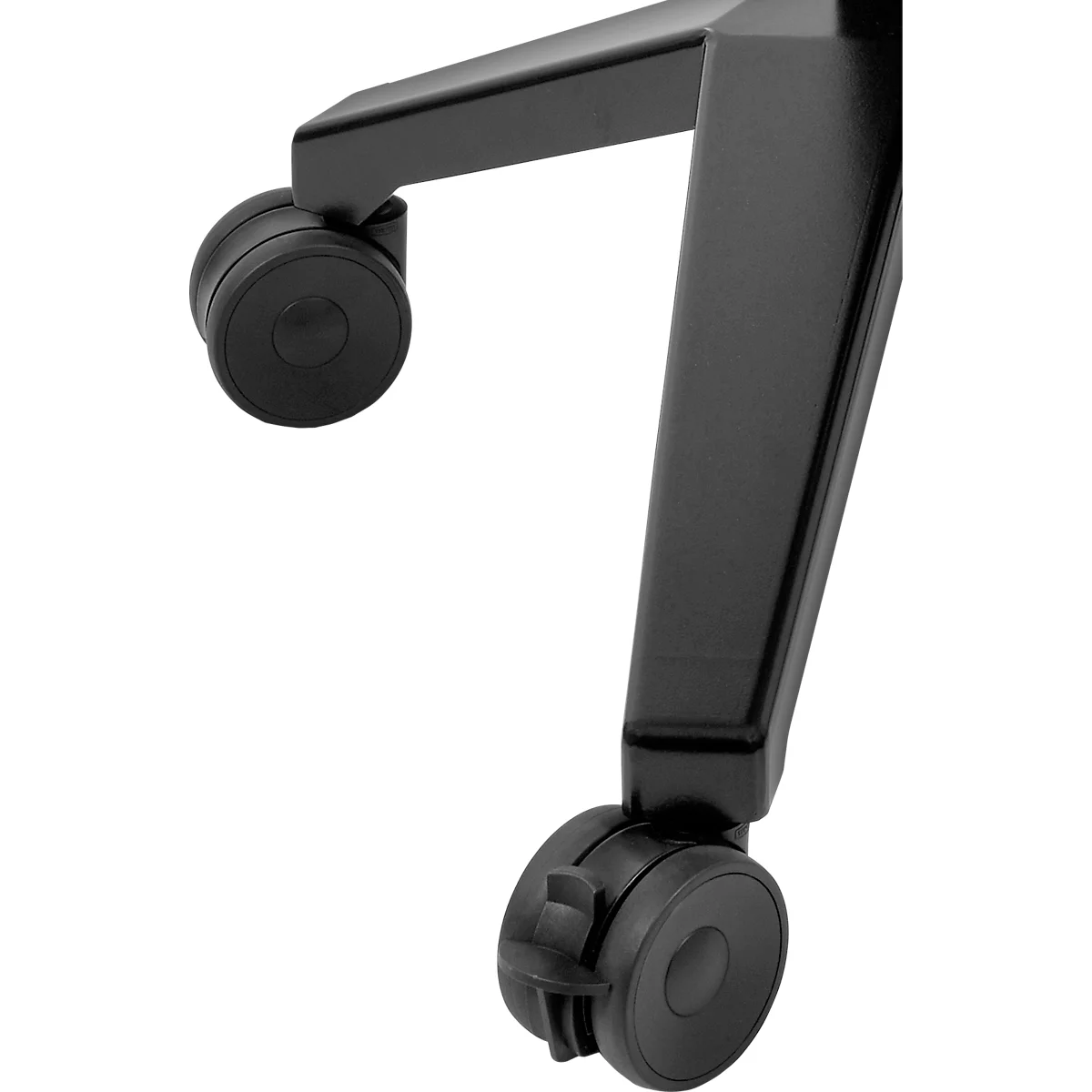 Legamaster moTion MS-12S rolstatief, in hoogte verstelbaar, kabel compartiment, B 910 x D 690 x H 1470-2130 mm, zwart