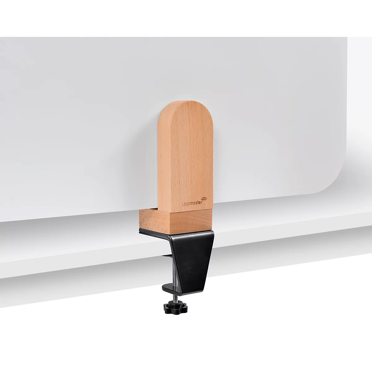 Legamaster Séparation de table pour tableau blanc Elements, acier émaillé, y compris 2 pinces de table, L 800 x H 600 x P 11 mm