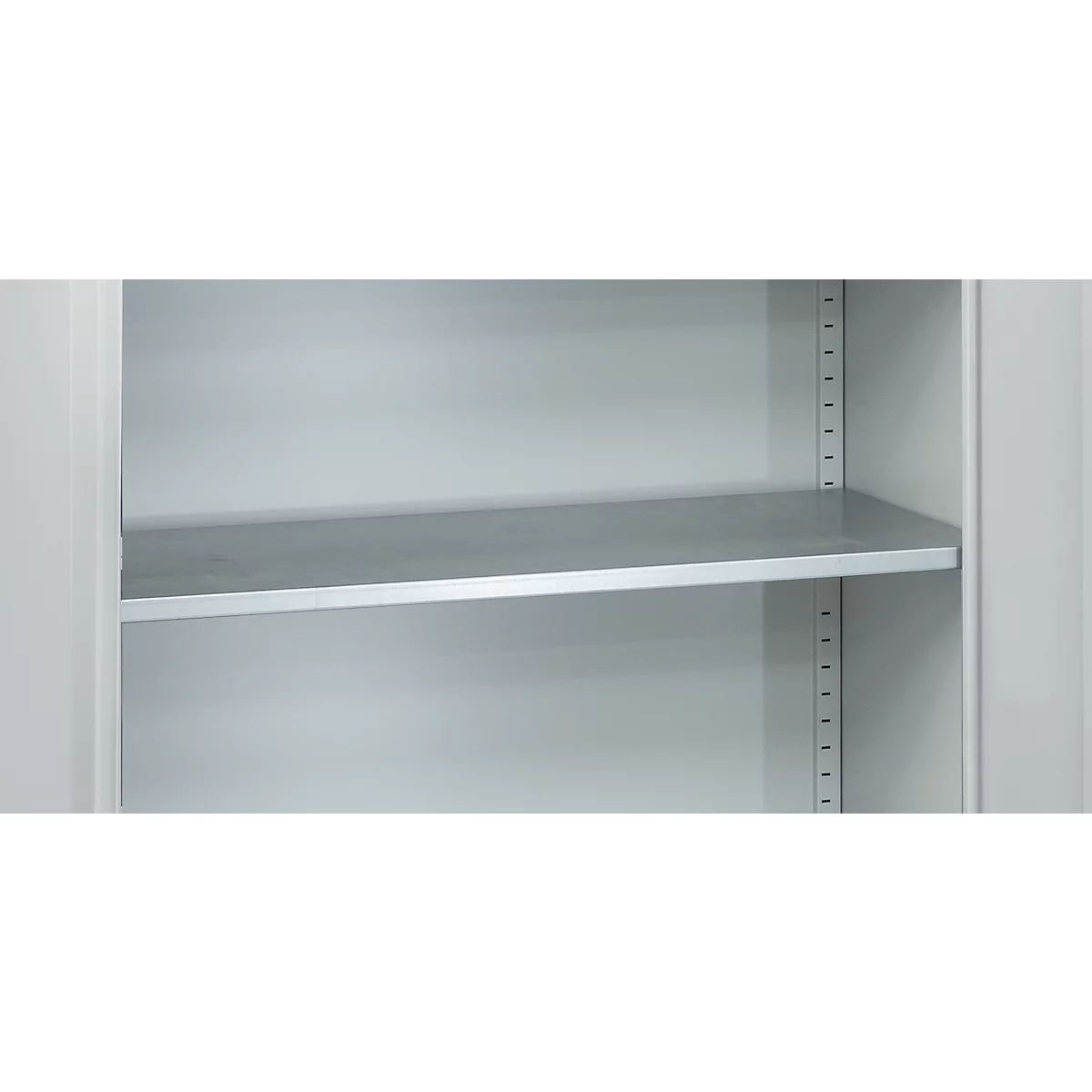 Legbord voor gereedschapskasten met afmetingen B 1000 x D 500 mm, gegalvaniseerd staal