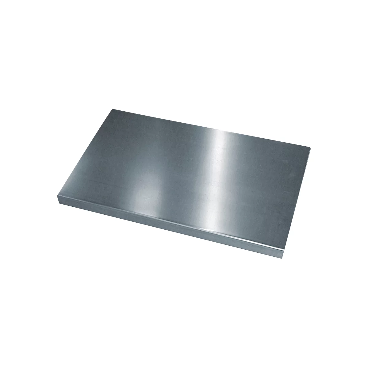Legbord voor gereedschapskasten van B 500 x D 500 mm, gegalvaniseerd staal