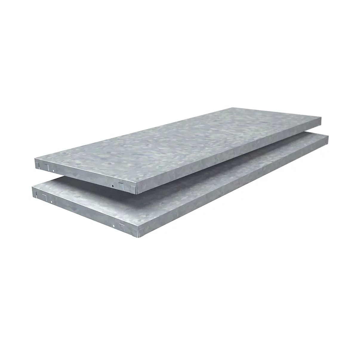 Legbord, voor legbordstelling, 1000 x 400 mm, gegalvaniseerd, 2 stuks