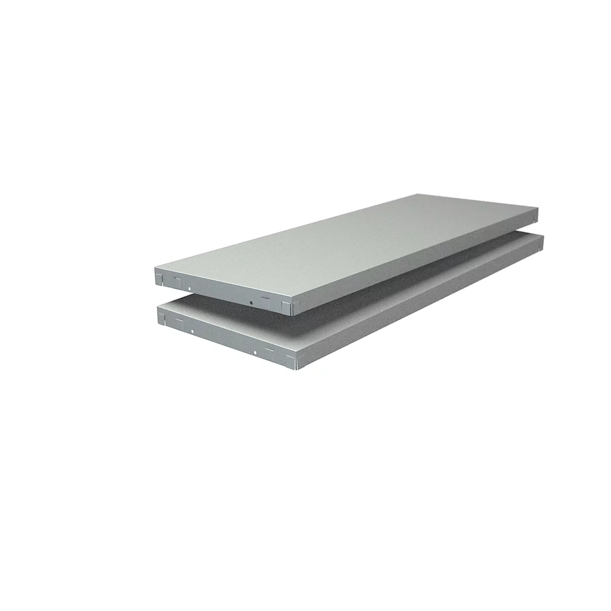 Legbord, voor legbordstelling, 800 x 300 mm, wit, 2 stuks