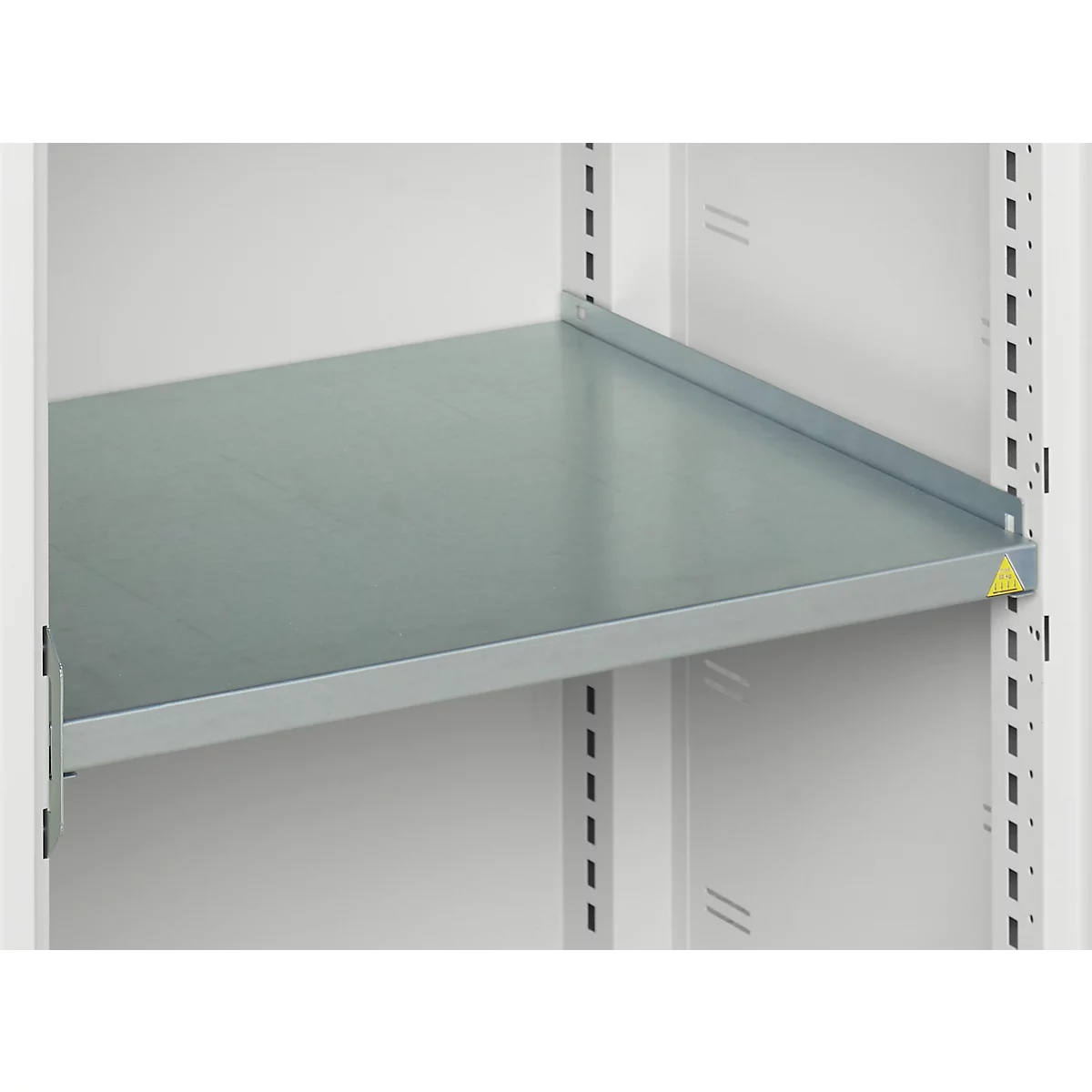 Legbordbodem verso, voor ladekasten, B 525 x D 550 x H 30 mm, plaatstaal
