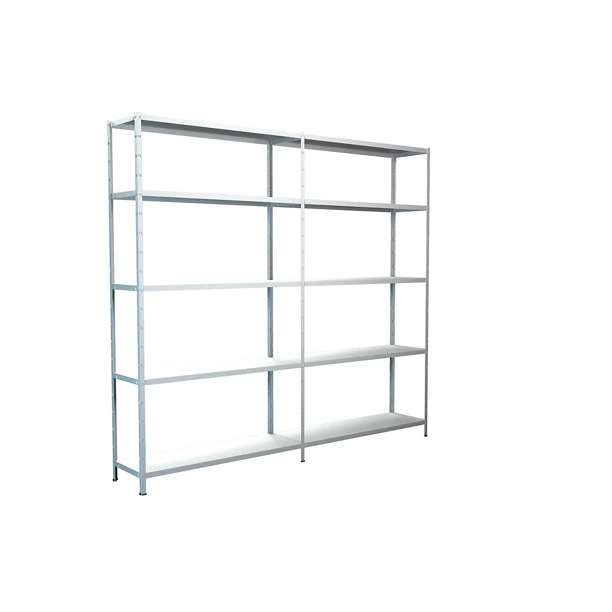 Legborden zonder grendels, H 2000 x B 2200 x D 350 mm, wit