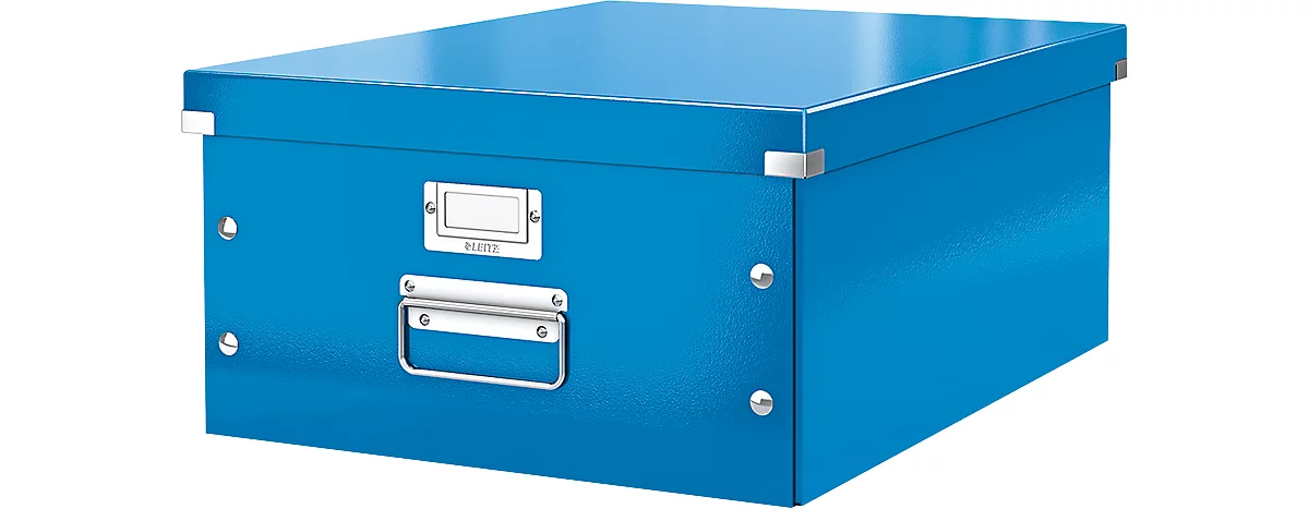 LEITZ® Ablage- und Transportbox Serie Click + Store, groß, für DIN A3, blau