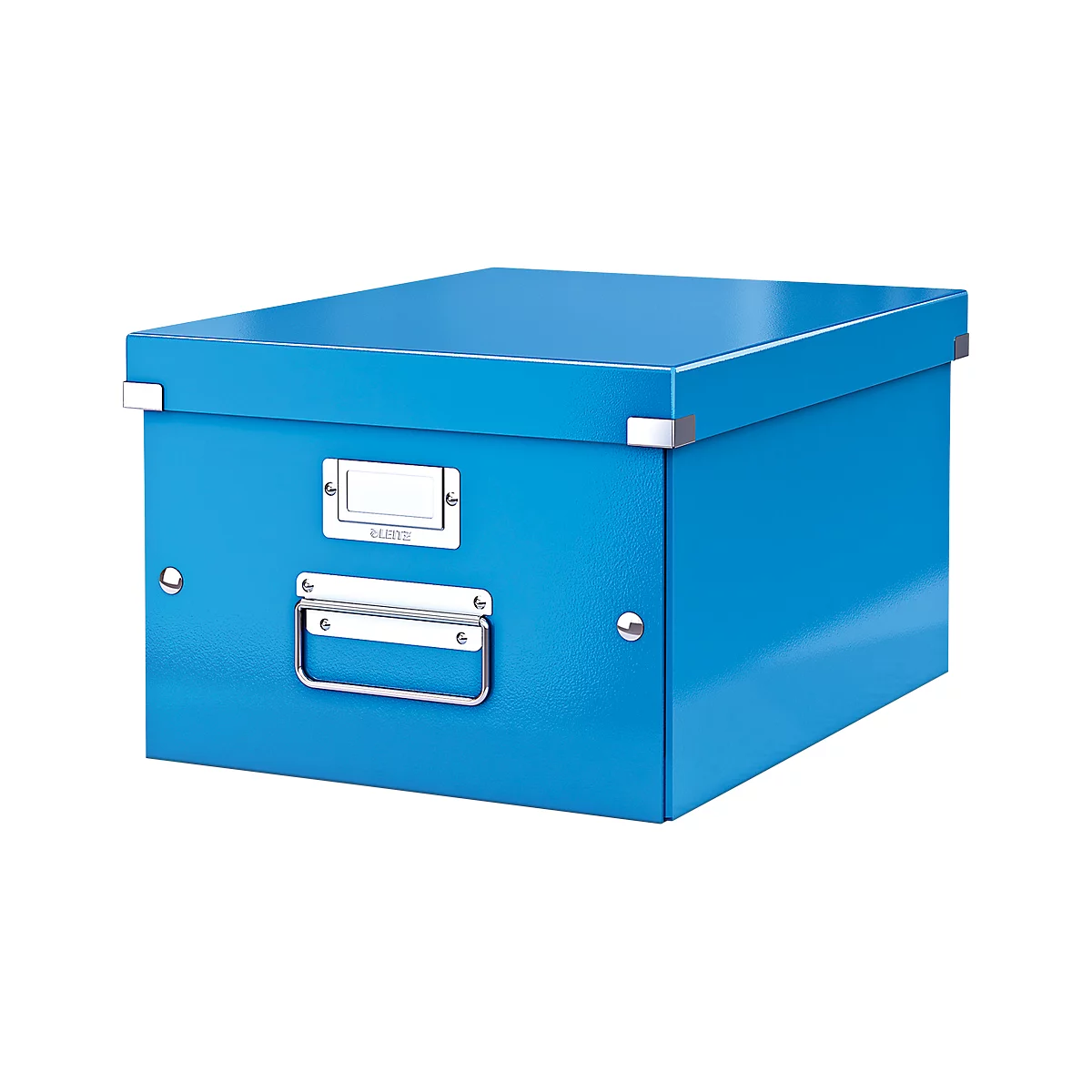 LEITZ® Ablage- und Transportbox Serie Click + Store, mittel, für DIN A4, blau