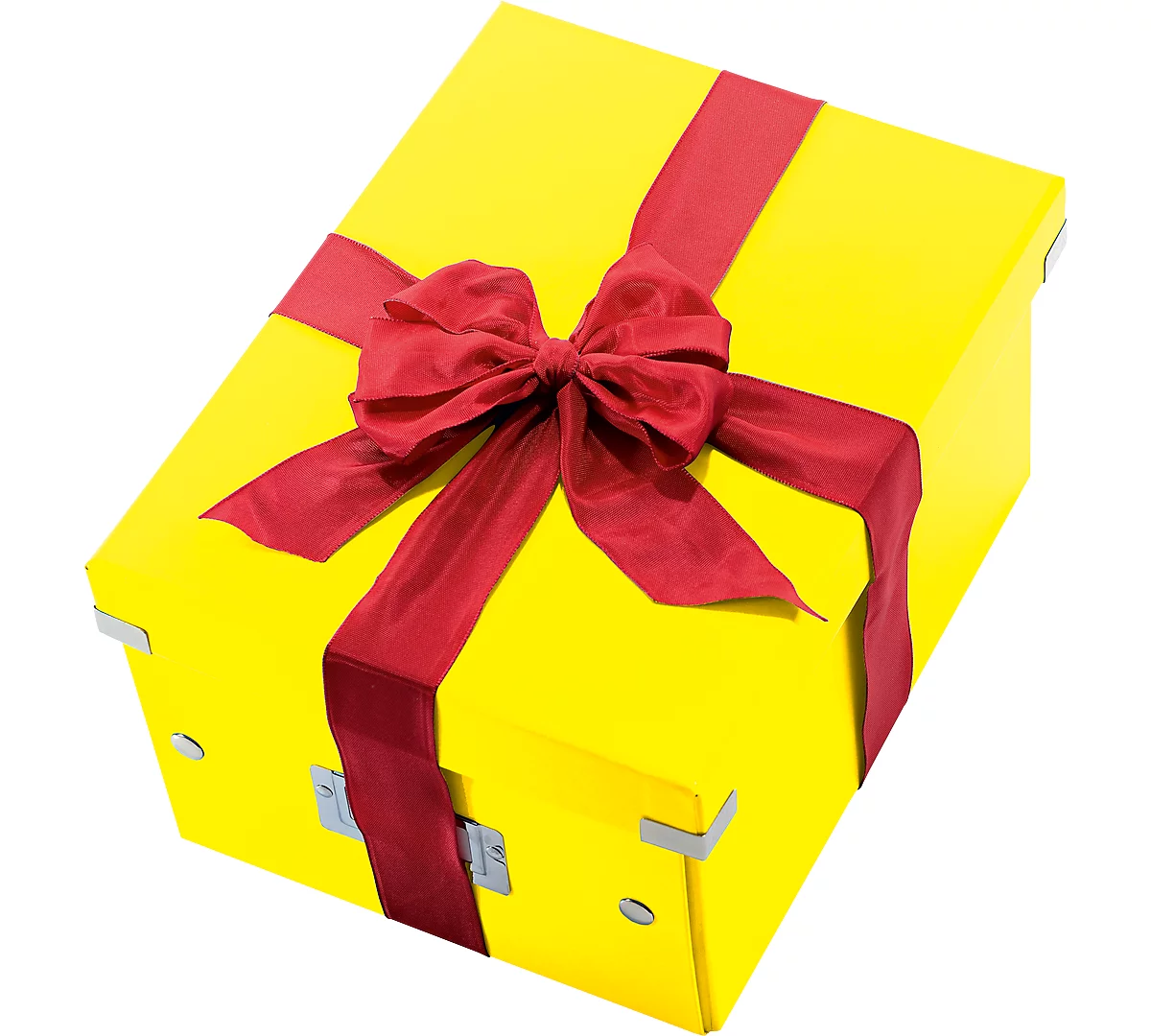 LEITZ® Ablage- und Transportbox Serie Click + Store, mittel, für DIN A4, gelb