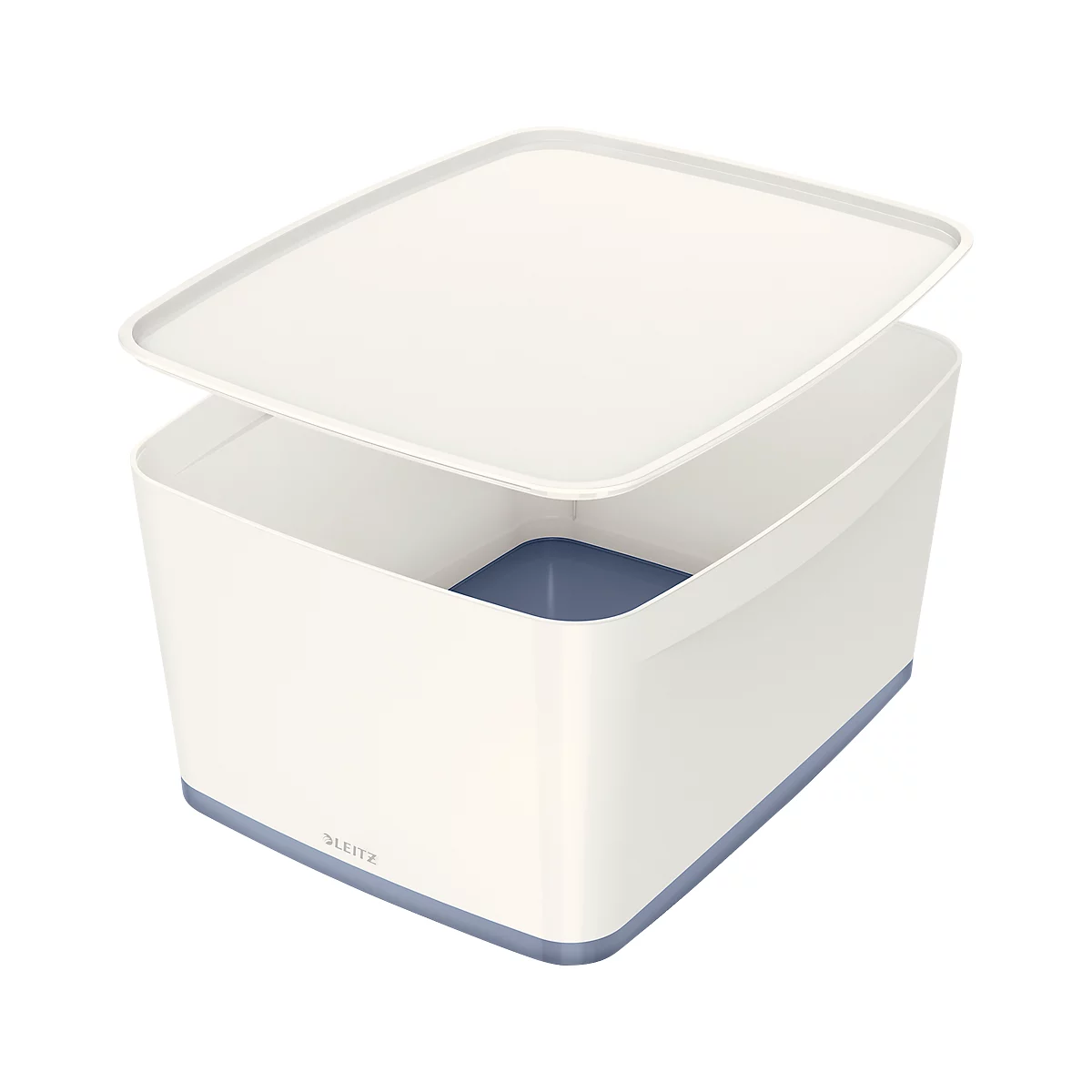 Leitz Ablagebox MyBox, DIN A4, für Utensilien, weiss/grau