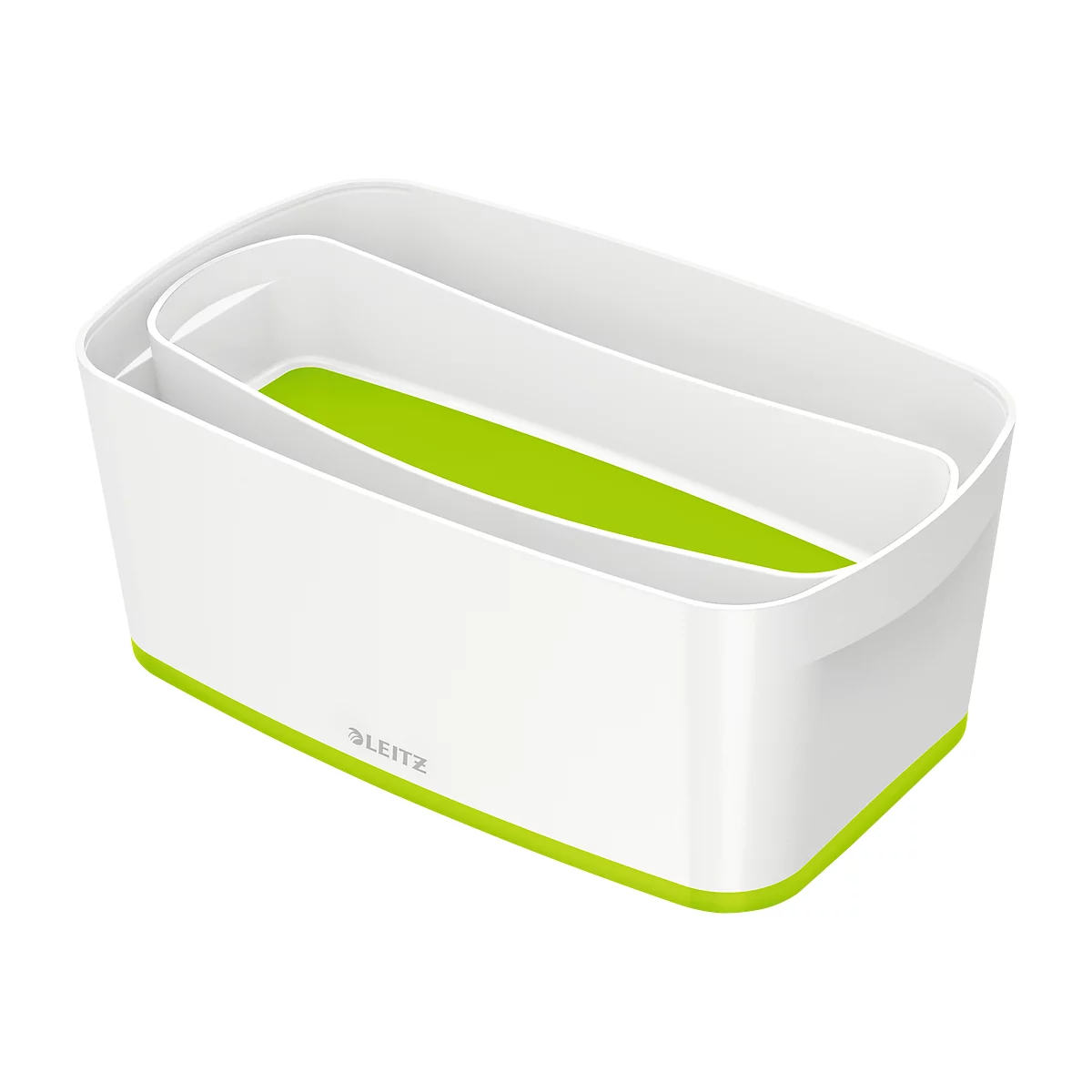 Leitz Ablagebox MyBox, DIN A5, für Utensilien, weiss/grün
