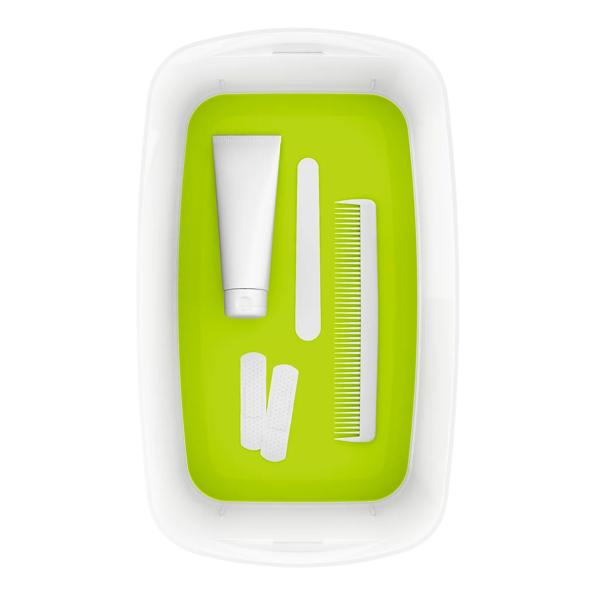Leitz Ablagebox MyBox, DIN A5, für Utensilien, weiss/grün