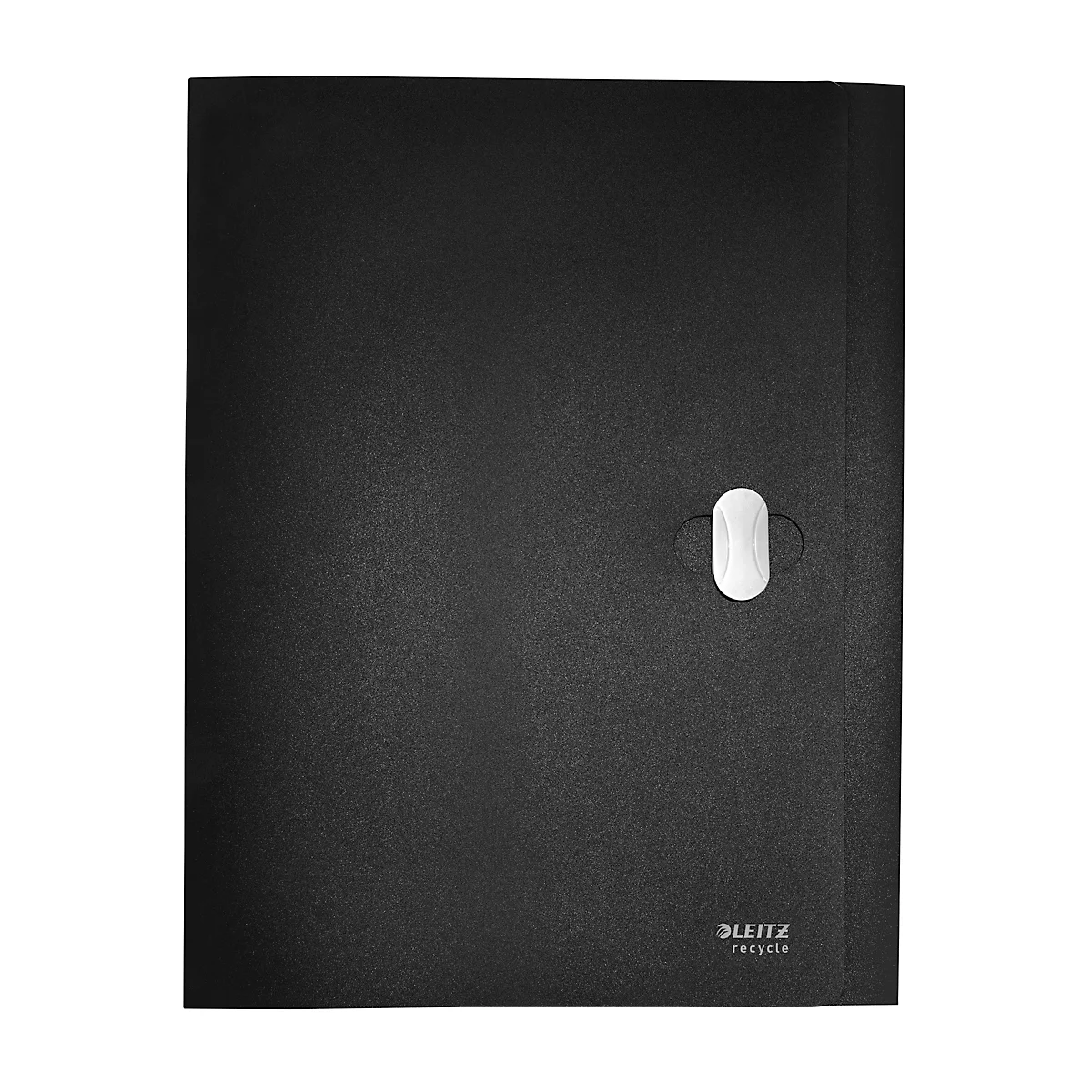 LEITZ® Ablagebox Recycle, A4, für bis zu 300 Blatt, bis zu 100% recycelbar, L 330 x B 254 mm, PP, schwarz
