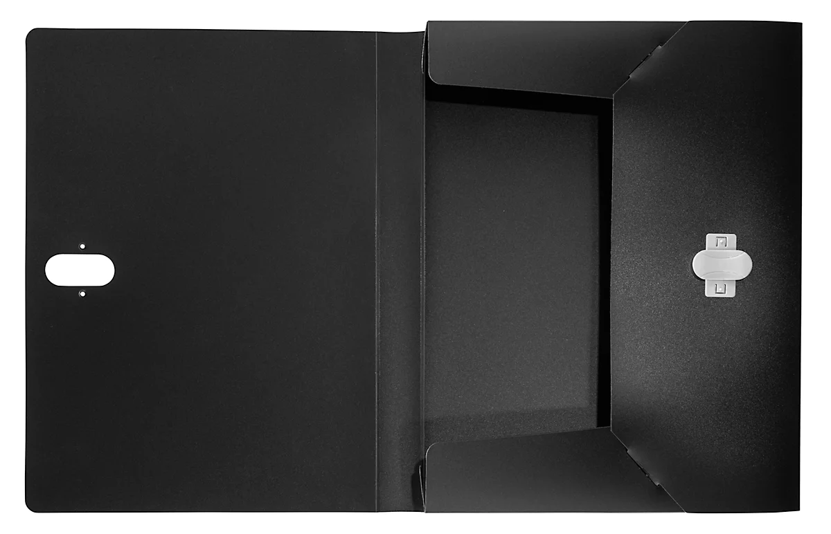 LEITZ® Ablagebox Recycle, A4, für bis zu 300 Blatt, zu 100 % recycelbar, L 330 x B 254 mm, PP, schwarz