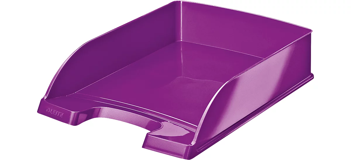 LEITZ® Ablagekorb Wow 5226, DIN A4, 5 Stück, violett