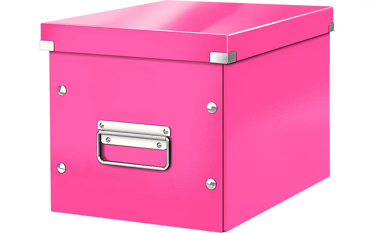 LEITZ® Aufbewahrungsbox Click + Store, für ovale/höhere Gegenstände 260 x 240 x 260 mm, pink