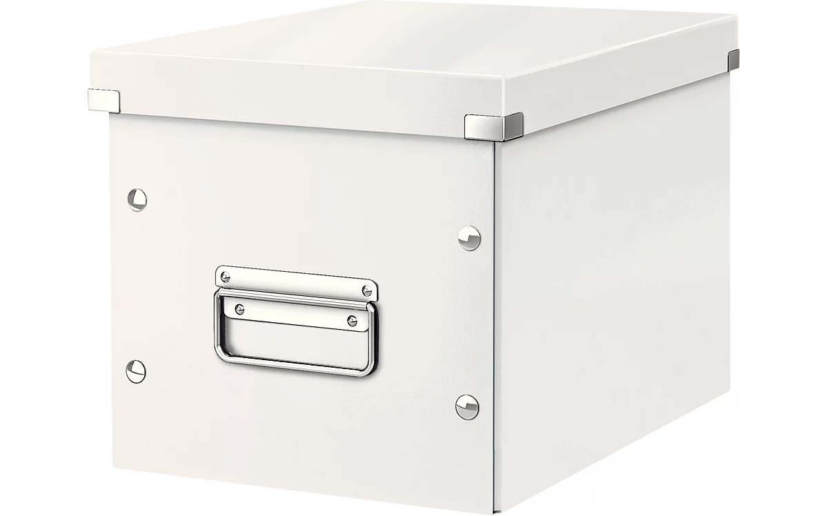 LEITZ® Aufbewahrungsbox Click + Store, für ovale/höhere Gegenstände 260 x 240 x 260 mm, weiß