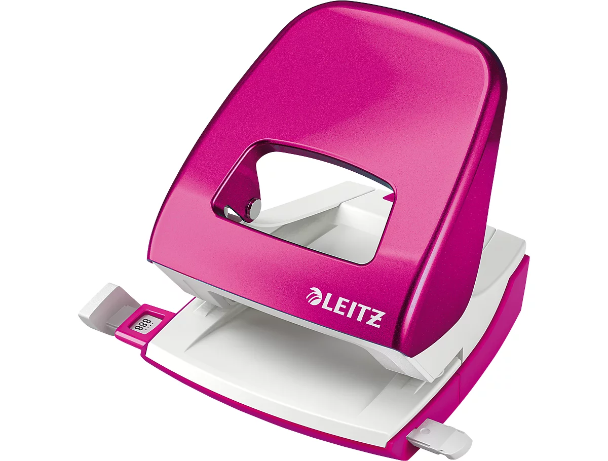 LEITZ® Bürolocher 5008 Wow, metallic-pink