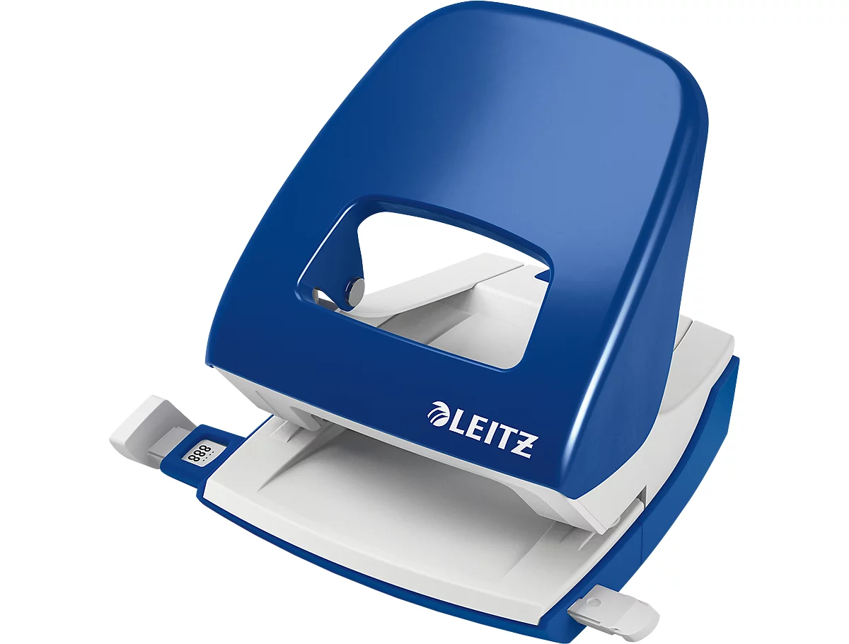 LEITZ® Bürolocher NeXXt Series 5008, Metall, blau