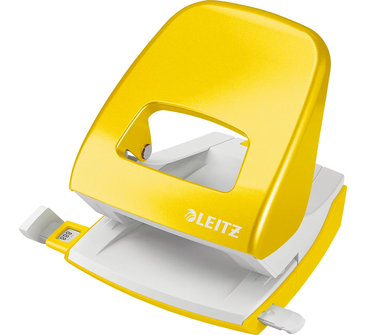 LEITZ® bureaupons NeXXt Serie 5008, metaal, geel, LEITZ® kantoorstempel