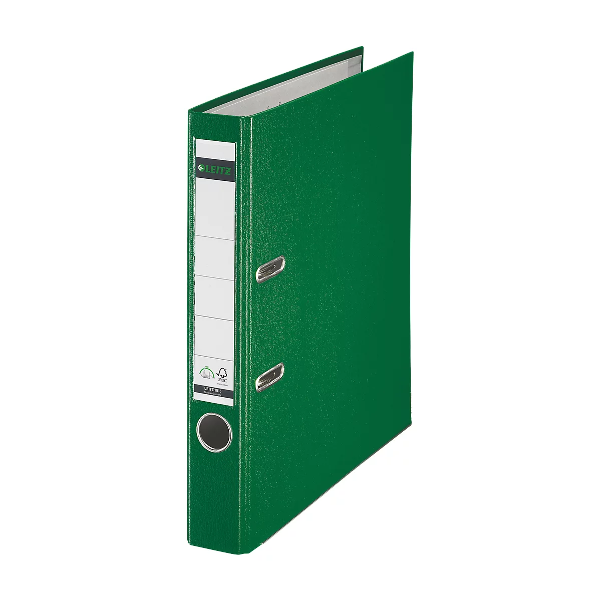 LEITZ® Carpeta 1015, DIN A4, ancho de lomo 52 mm, 20 unidades, verde