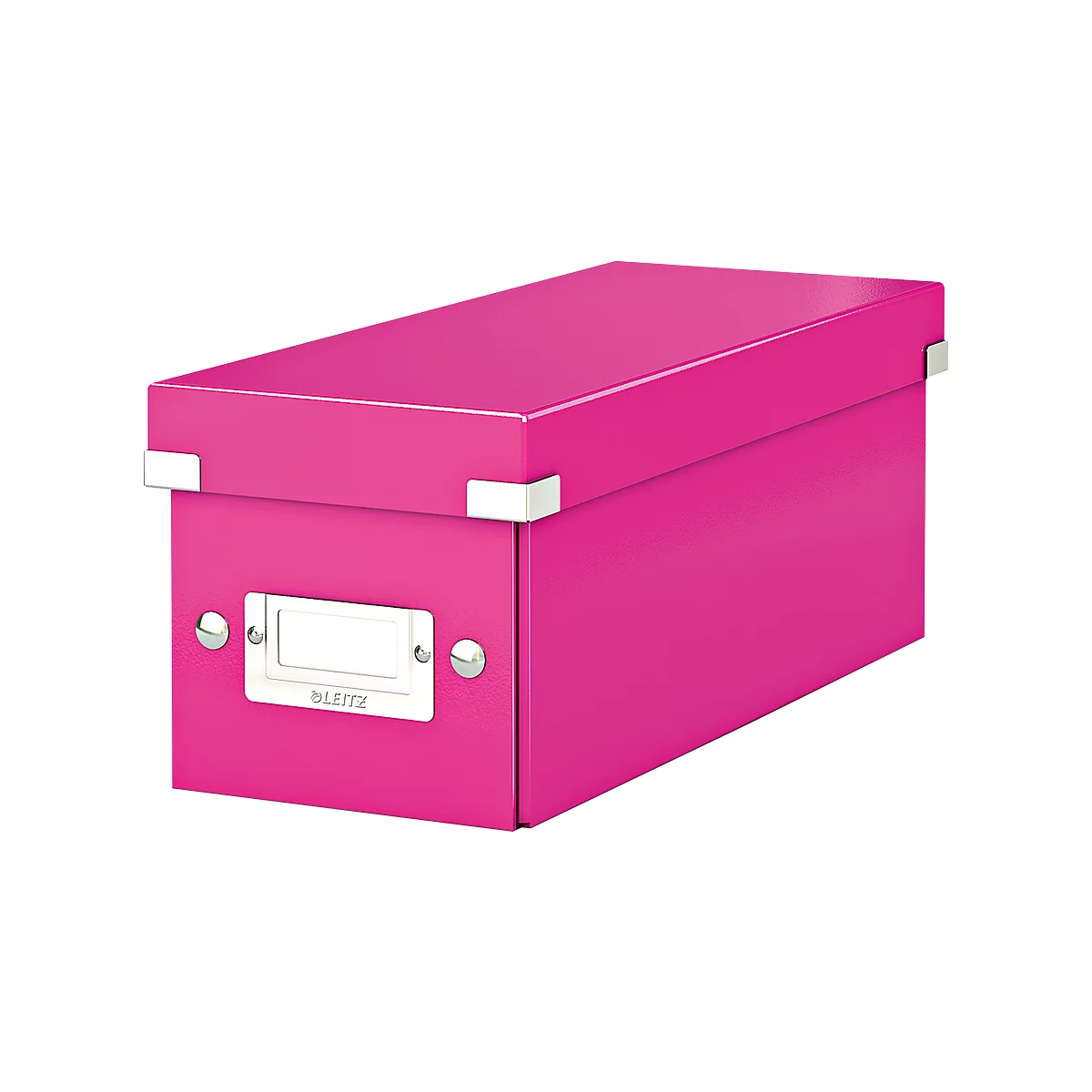 LEITZ® CD Ablagebox Serie Click + Store, pink